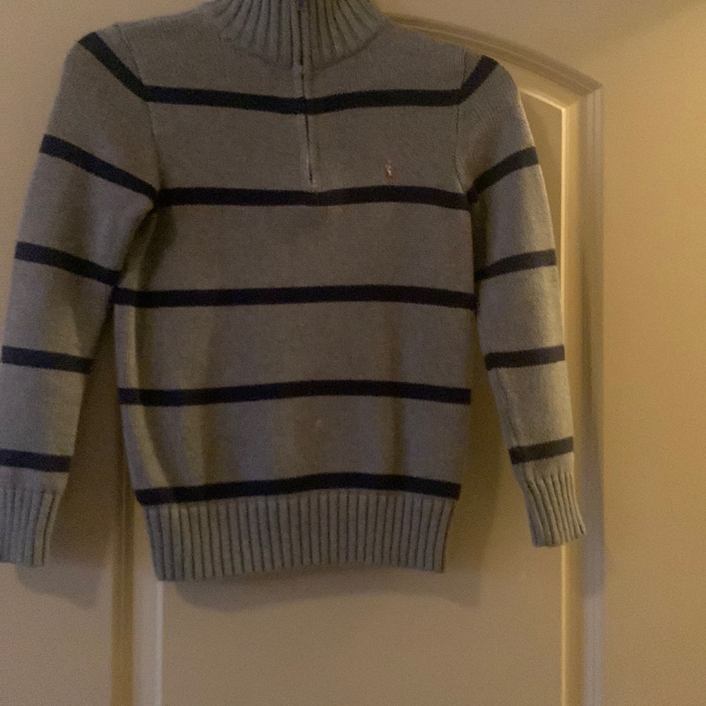 Polo Gray/Navy Sweater